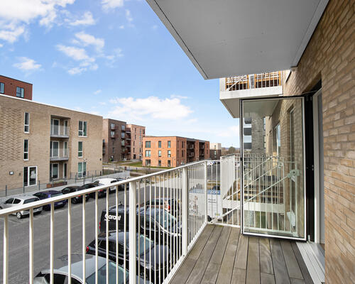 Delevenlig 3-værelses lejlighed i Skejbyen