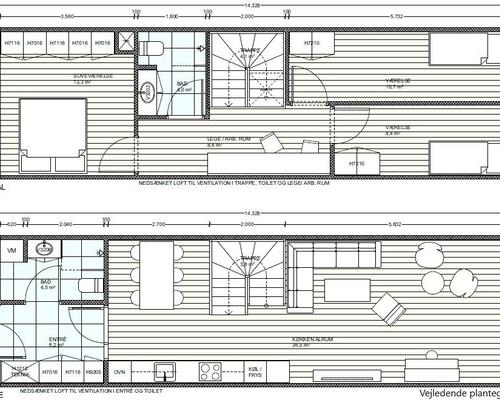 4 værelses hus i Malling