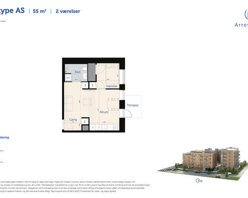 Boligen til den studerende, singlen eller det unge par