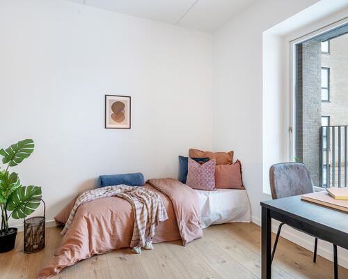 Stor 3 vær med terrasse