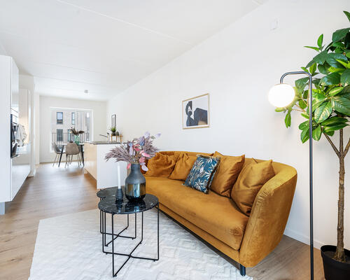 Stor 3 vær med terrasse