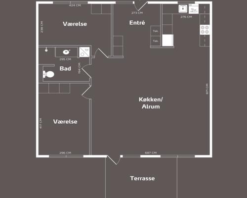 4 værelses hus i Frederiksværk