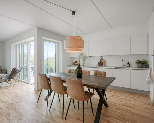 Moderne boliger i smukke omgivelser