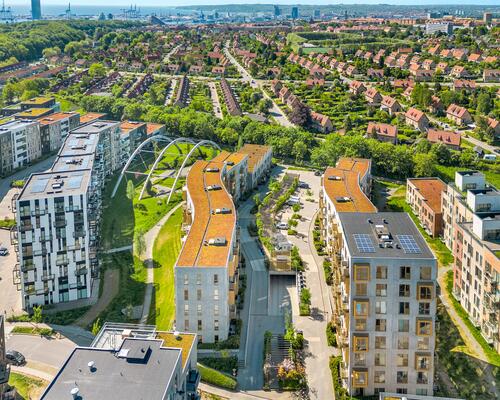 Lejligheder i Kværnloftet med stort køkkenalrum