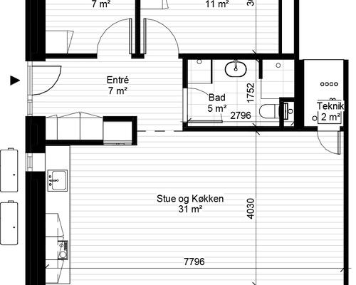 Arkitekttegnede lejeboliger i Køge