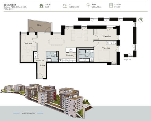 Svanemærkede lejeboliger i første række til vandet