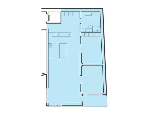 Unik 3 værelses lejlighed, centralt beliggende