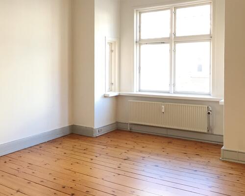 Flot delevenlig 2-værelses lejlighed