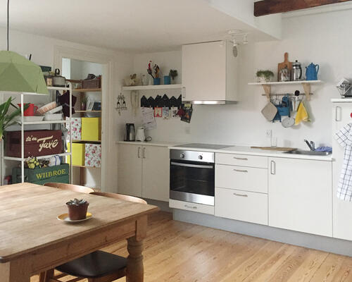 Flot 3-værelses lejlighed i Øgadekvarteret