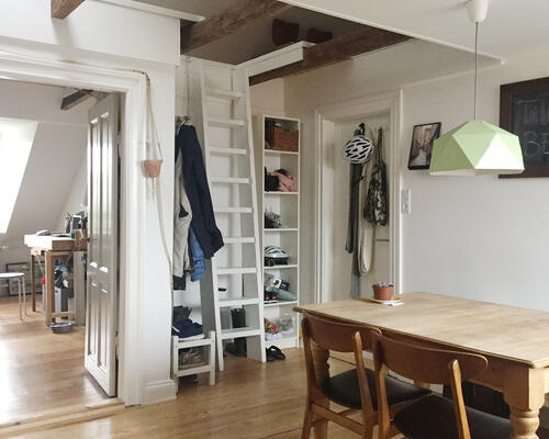 Flot 3-værelses lejlighed i Øgadekvarteret