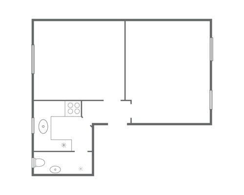 2 værelses lejlighed i charmerende ejendom på Frederiksbjerg