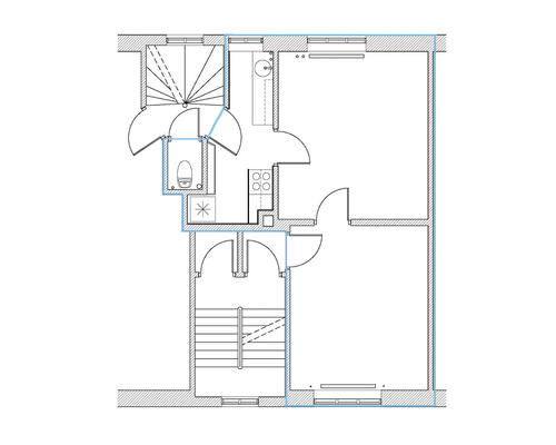 2-værelses lejlighed i det stemningsfyldte Øgadekvarter