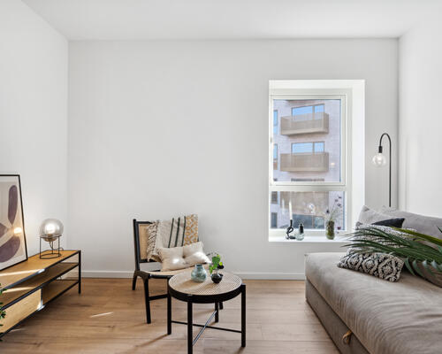 Attraktivt beliggende 1 vær