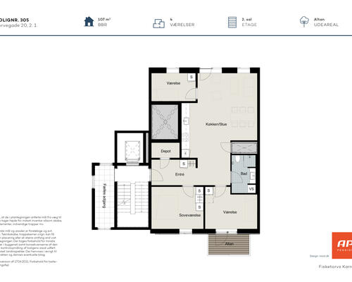 I HJERTET AF ODENSE MED DEN BEDSTE UDSIGT!