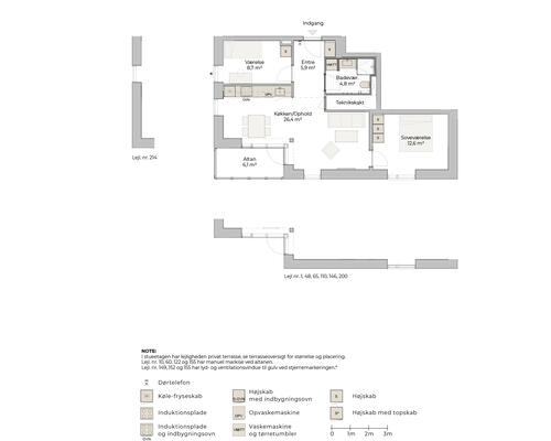 Moderne boliger i smukke omgivelser