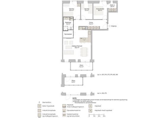 Moderne boliger i smukke omgivelser