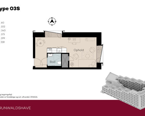 Bo til leje i den fede del af Østerbro