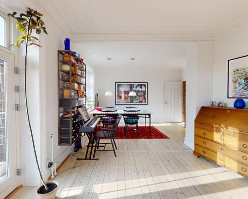 1 værelses lejlighed i København N