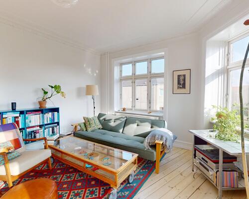 1 værelses lejlighed i København N