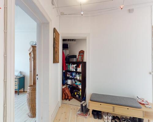 1 værelses lejlighed i København N