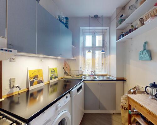 1 værelses lejlighed i København N