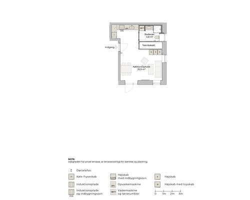 Moderne boliger i smukke omgivelser