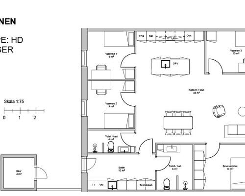 5 værelses hus i Billund