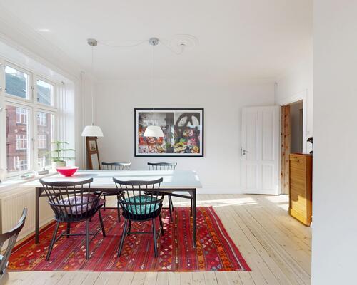 1 værelses lejlighed i København N