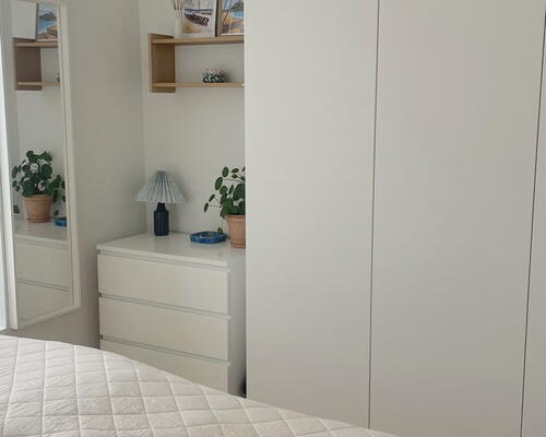 Eksklusiv penthouse med stor tagterrasse og fjordudsigt