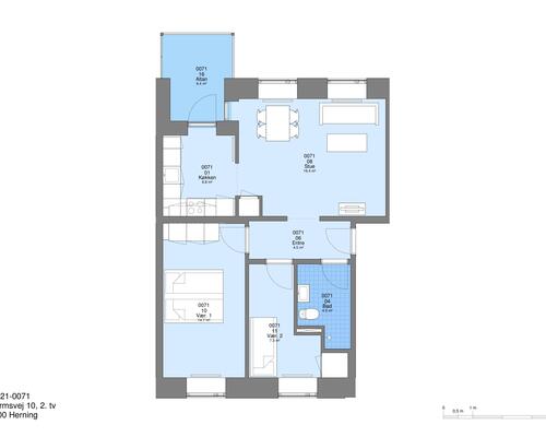 3 værelses lejlighed i Herning