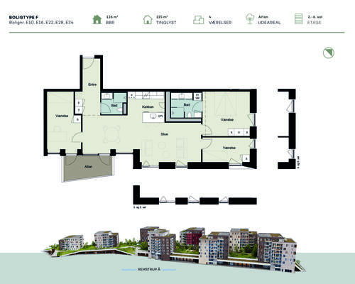 Svanemærkede lejeboliger i første række til vandet