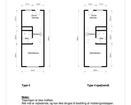 2 værelses lejlighed i Aalborg