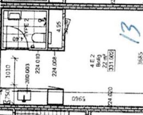 1 værelses lejlighed i Kongens Lyngby