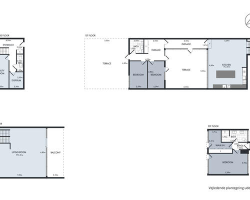 Skøn stort townhouse i det attraktive område på Sophienbergvej