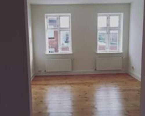 Stor lejlighed i 2 plan