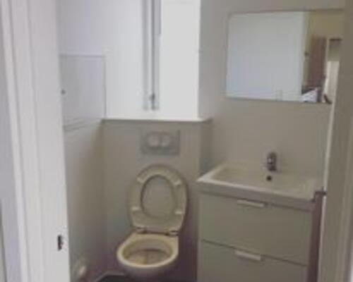 Stor lejlighed i 2 plan