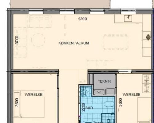 3 værelses hus i Sakskøbing