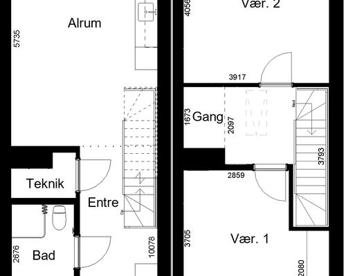 3 værelses hus i Sakskøbing