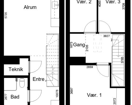 4 værelses hus i Sakskøbing