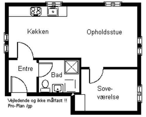 Skolevej 2, 1. tv., 48 m2
