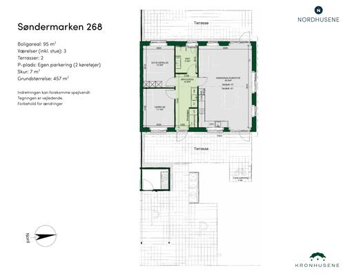 3 værelses hus i Tølløse