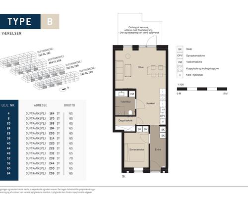 2 værelses lejlighed i Odense V