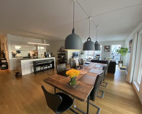 Fantastisk udsigt til vandet i Harbour Park Nordhavnen.