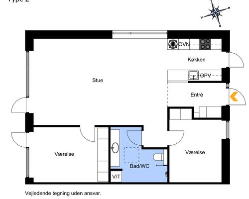 Skønt familievenligt rækkehus i Snejbjerg med privat have/terrasse og mulighed for ladestander.