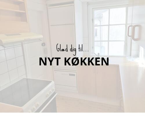 Rummelig 3-værelses lejlighed i centrum af Viborg