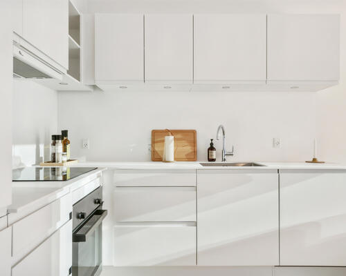 Nyopført 3-værelses townhouse i to plan i Brokvarteret