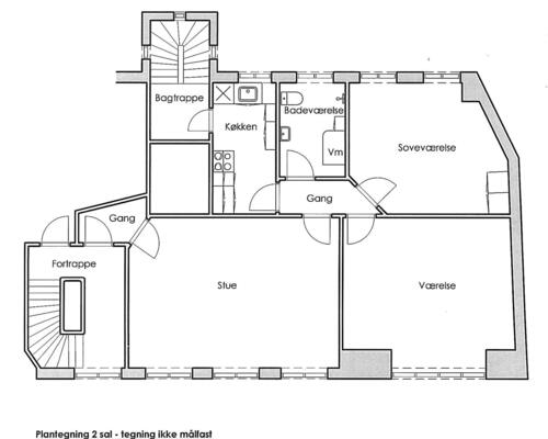 3 værelses lejlighed i Viborg
