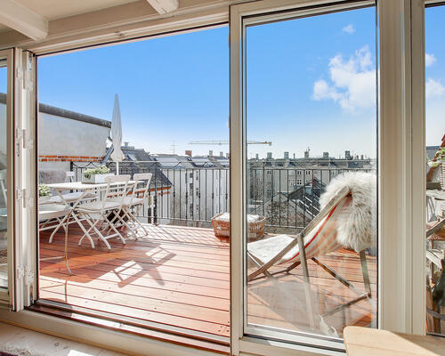 5 værelses lejlighed i København Ø