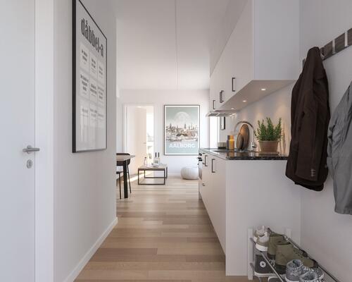 Skøn 1-værelses studiebolig på Spritten i Aalborg