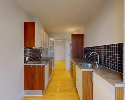 Lys og rummelig lejlighed i hjertet af Aalborg